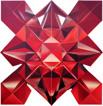 Luxurious Red Diamond